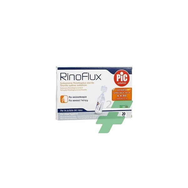 RINOFLUX SOLUZIONE FISIOLOGICA 20 FIALE 2 ML