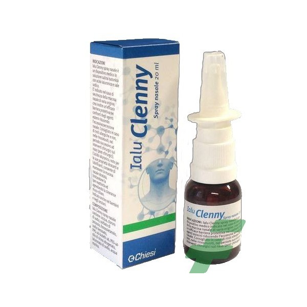 IALU CLENNY SPRAY NASALE SOLUZIONE SALINA ISOTONICA CON ACIDO IALURONICO E SALE SODICO 20 ML