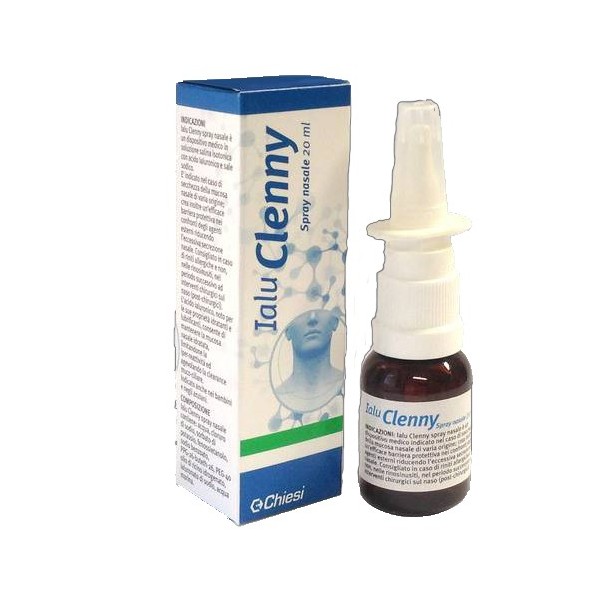 IALU CLENNY SPRAY NASALE SOLUZIONE SALINA ISOTONICA CON ACIDO IALURONICO E SALE SODICO 20 ML