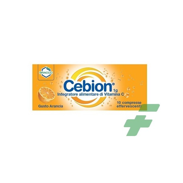 CEBION EFFERVESCENTI VITAMINA C ARANCIA 10 COMPRESSE