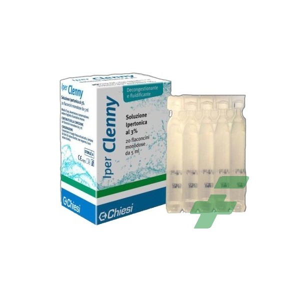 IPER CLENNY SOLUZIONE IPERTONICA MONODOSE 20 FLACONI 2 ML