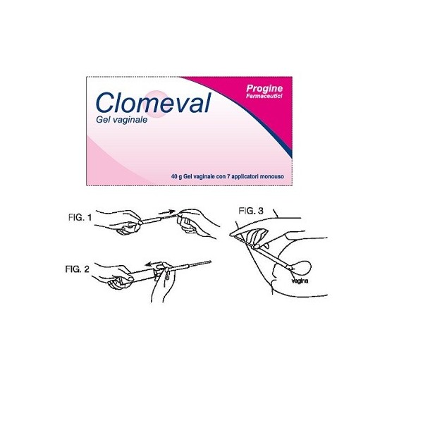 CLOMEVAL GEL VAGINALE TUBO + 7 APPLICATORI MONOUSO