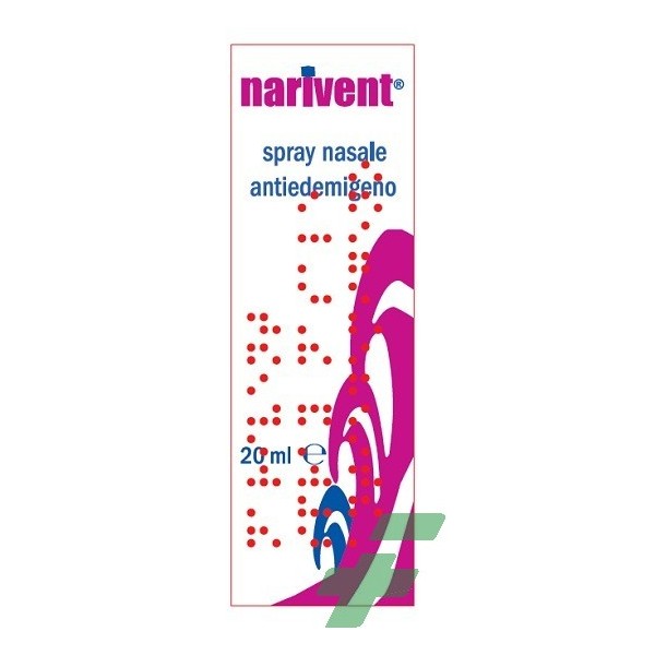 SPRAY NASALE ANTIEDEMIGENO NARIVENT FLACONE 20 ML