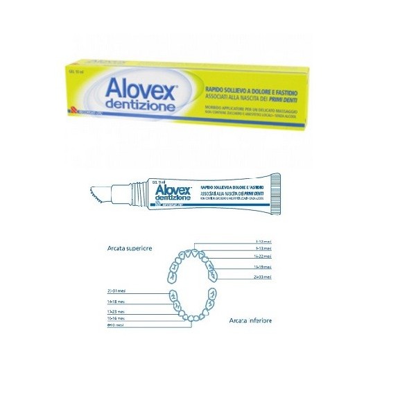 ALOVEX DENTIZIONE GEL 10 ML