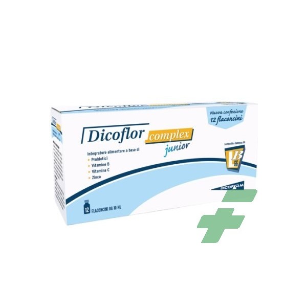 DICOFLOR COMPLEX JUNIOR 12 FLACONI DA 10 ML