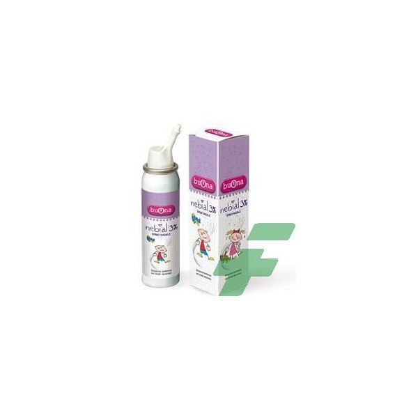 SOLUZIONE SALINA IPERTONICA NEBIAL CON ACIDO IALURONICO 3% SPRAY NASALE 100 ML