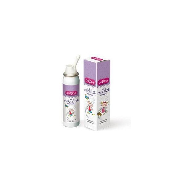 SOLUZIONE SALINA IPERTONICA NEBIAL CON ACIDO IALURONICO 3% SPRAY NASALE 100 ML