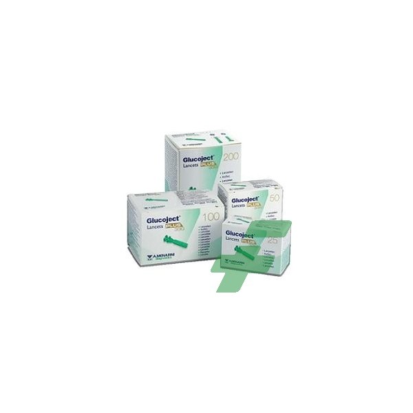 Glucoject PLUS 33G LANCETTE PUNGIDITO compatibili 25 pz