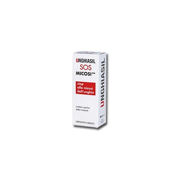 ANTIMICOTICO UNGHIASIL SOS MICOSI IN FLACONE DI VETRO 5 ML CON PENNELLO APPLICATORE + ASTUCCIO