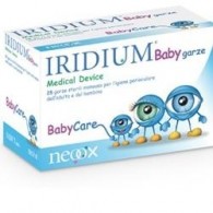 GARZA OCULARE MEDICATA IRIDIUM BABY 28 PEZZI