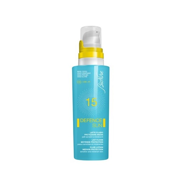 DEFENCE SUN 15 LATTE FLUIDO PROTEZIONE MEDIA 125 ML