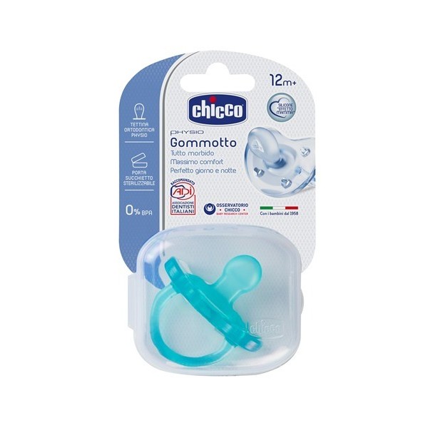 CHICCO GOMMOTTO SILICONE BIMBO 12+ MESI 1 PEZZO