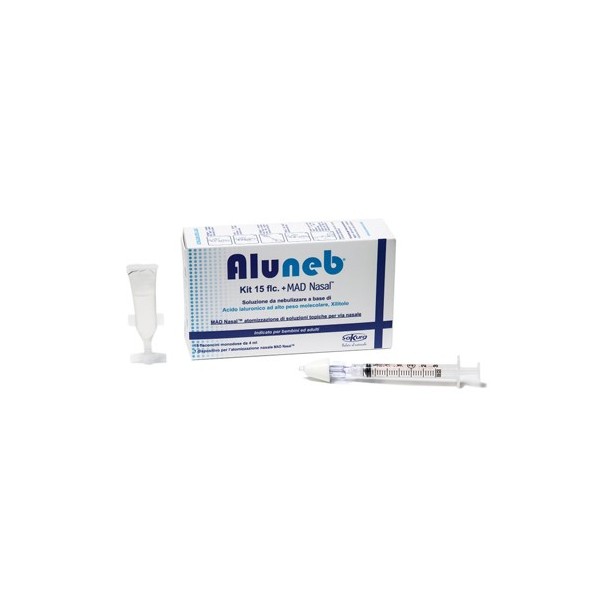 ALUNEB ISO KIT 15 FLACONI DA 4 ML + MAD NASALE