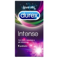 DUREX INTENSE ORGASMIC CONDOM 6 PEZZI