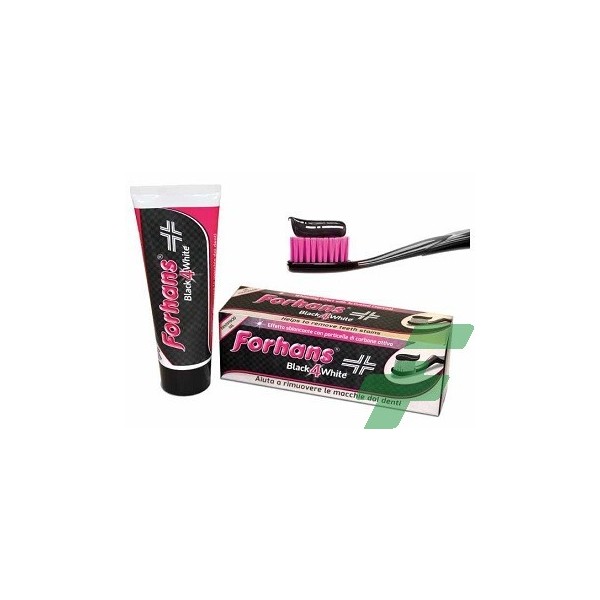 DENTIFRICIO FORHANS GEL BLACK4WHITE