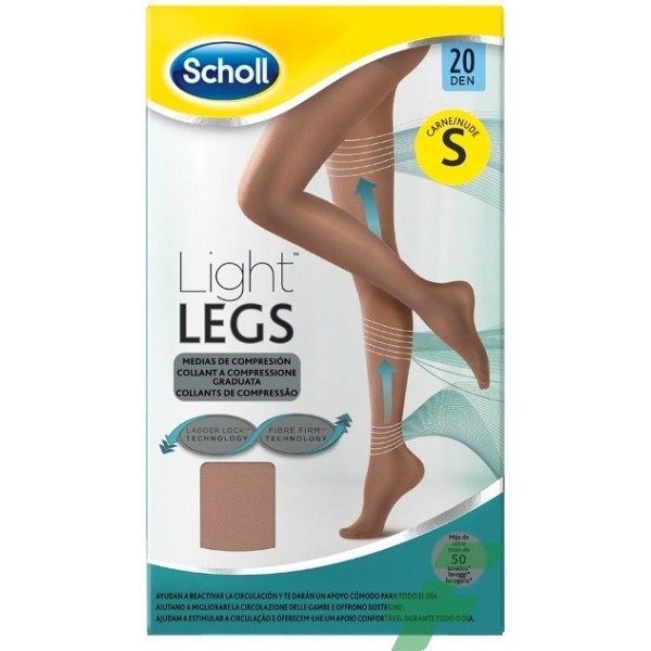 SCHOLL LIGHTLEGS 20 DENARI TAGLIA S COLORE NUDE 1 PAIO