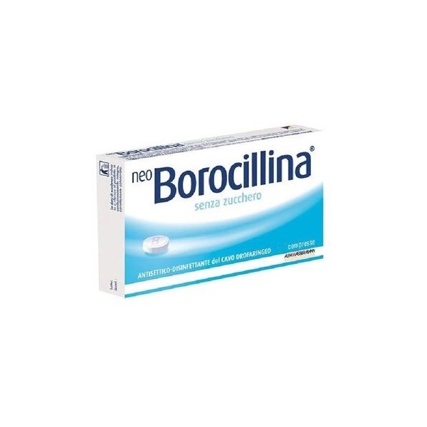 NEO BOROCILLINA  1,2 MG + 20 MG PASTIGLIE SENZA ZUCCHERO  - 1,2 MG + 20 MG PASTIGLIE SENZA ZUCCHERO 16 PASTIGLIE IN BLISTER ...