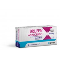 BRUFEN ANALGESICO COMPRESSE RIVESTITE CON FILM -  400 MG COMPRESSE RIVESTITE CON FILM 12 COMPRESSE IN BLISTER PVC/ACLAR/AL/VMCH