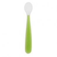 CHICCO CUCCHIAIO MORBIDO SILICONE 6M+ VERDE UP