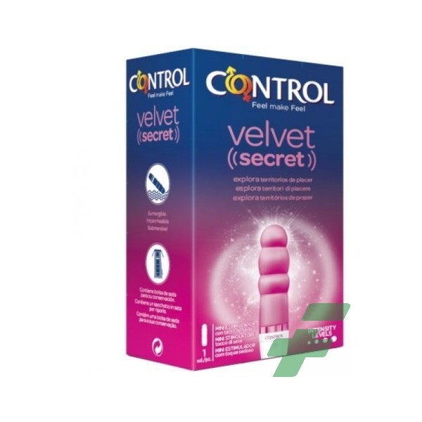 PROFILATTICO CONTROL VELVET SECRET CON PILA