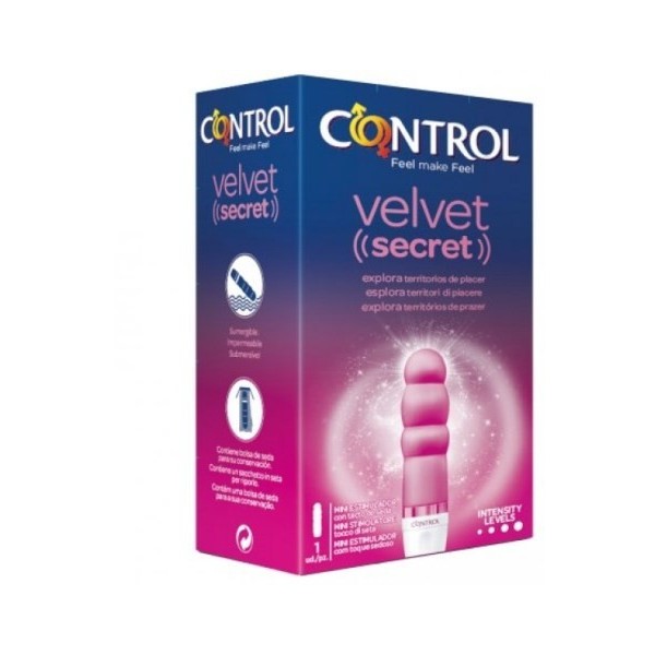 PROFILATTICO CONTROL VELVET SECRET CON PILA