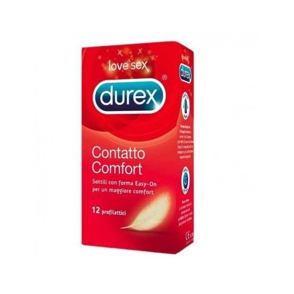 PROFILATTICO DUREX CONTATTO COMFORT 12 PEZZI - 1