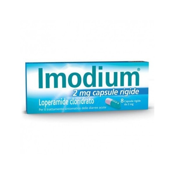 IMODIUM 2 MG CAPSULE RIGIDE, 8 CAPSULE - 1