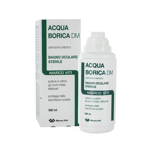 ACQUA BORICA PER BAGNO OCULARE STERILE 500 ML - 1