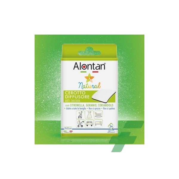 ALONTAN NATURAL CEROTTO ANTIZANZARA ADESIVO 21 PEZZI - 1