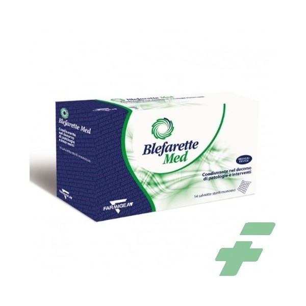 SALVIETTINE OCULARI MEDICATE BLEFARETTE MED 14 PEZZI - 1