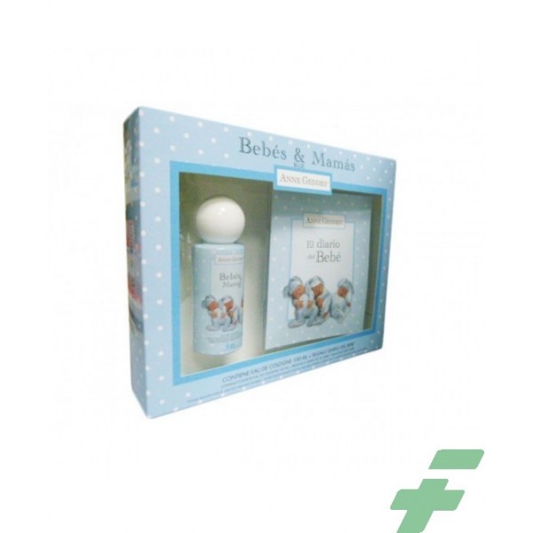 ANNE GEDDES BLUE 100 ML + DIARIO BEBE' CONFEZIONE - 1