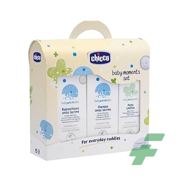 Detergenti neonati Chicco cosmetici baby moments bagnoschiuma 200 ml