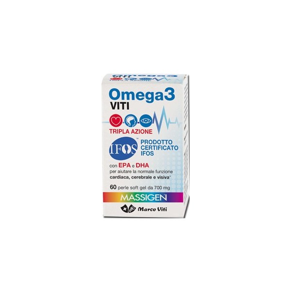 OMEGA3 VITI TRIPLA AZIONE 60 PERLE