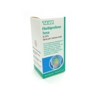 FLURBIPROFENE TEVA 0,25%  SPRAY PER MUCOSA ORALE 1 FLACONE IN VETRO DA 15 ML - 1