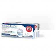 SIRINGA PIC SOLUTION PRONTO INIEZIONE 2,5 ML AGO GAUGE 23 1 1/4 10 PEZZI - 1