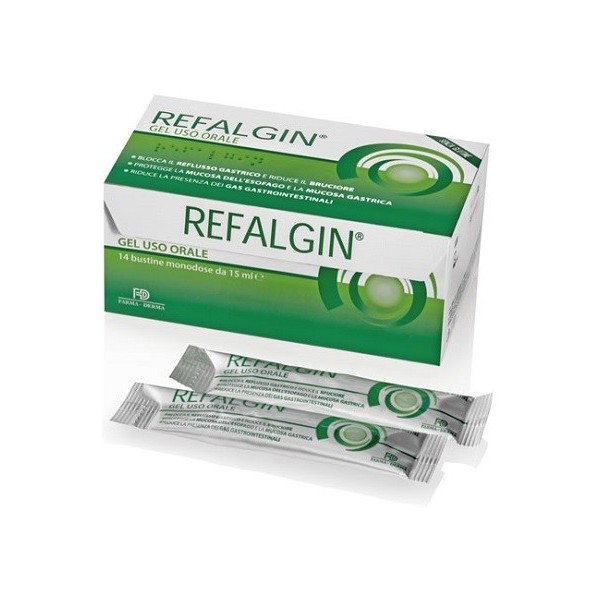 REFALGIN GEL OROSOLUBILE ANTIREFLUSSO 14 BUSTINE 15 ML