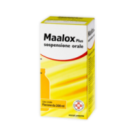 MAALOX PLUS 4% + 3,5% + 0,5% SOSPENSIONE ORALE AROMA LIMONE - 1