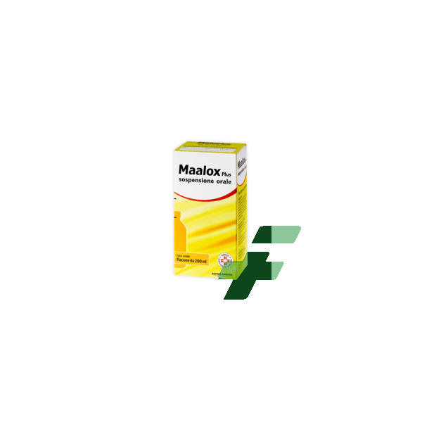 MAALOX PLUS 4% + 3,5% + 0,5% SOSPENSIONE ORALE AROMA LIMONE - 1