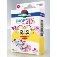 CEROTTO MASTER-AID QUADRA 3D GIRLS 20 PEZZI ASSORTITI - 1