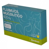 FLUIMUCIL MUCOLITICO - 600 MG COMPRESSE EFFERVESCENTI, 10 COMPRESSE IN BLISTER AL/PE - 1