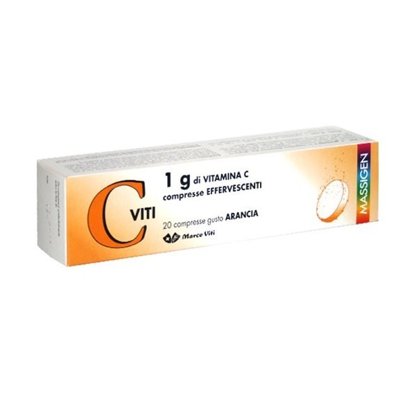 MASSIGEN DAILYVIT+ C VITI 1G DI VITAMINA C EFFERVESCENTE 20 COMPRESSE - 1