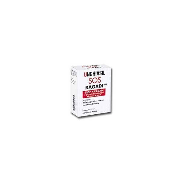 UNGHIASIL SOS RAGADI FLACONE 10 ML CON PENNELLINO E 9 CEROTTI COPRIVERRUCA - 1