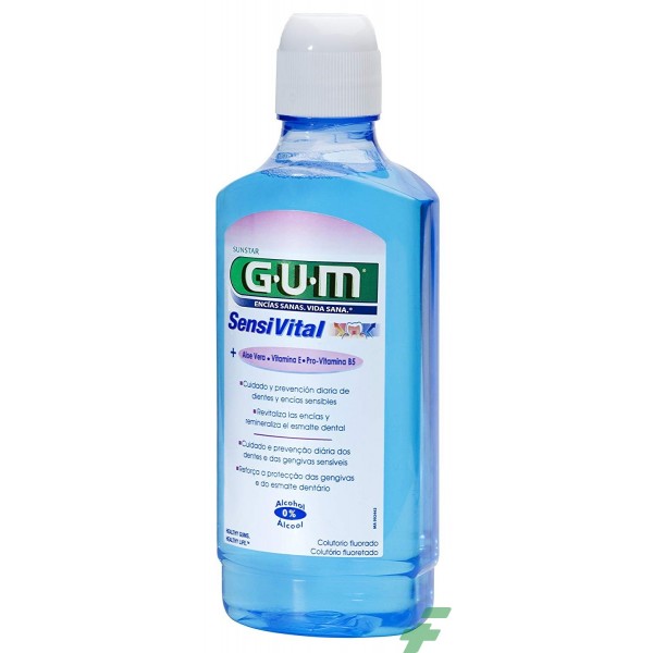 GUM SENSIVITAL + COLLUTORIO 300 ML - 1