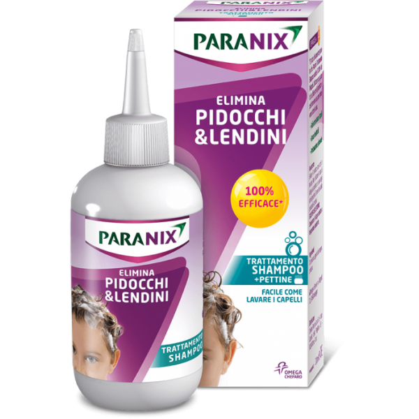 PARANIX TRATTAMENTO SHAMPOO 200 ML  PETTINE - 1