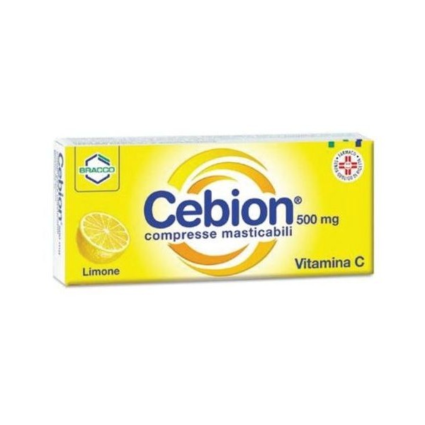 CEBION MASTICABILE LIMONE VITAMINA C 20 COMPRESSE - 1