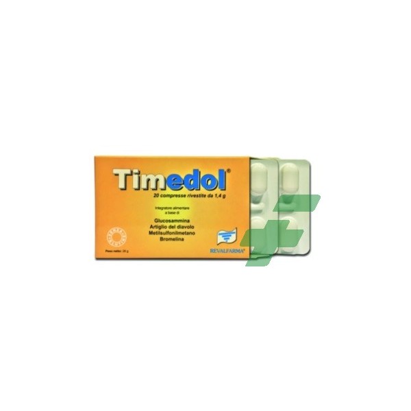 TIMEDOL 20 COMPRESSE MASTICABILI 1500 MG