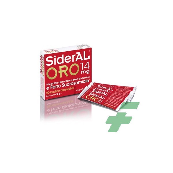 SIDERAL ORO 20 BUSTINE 14 MG