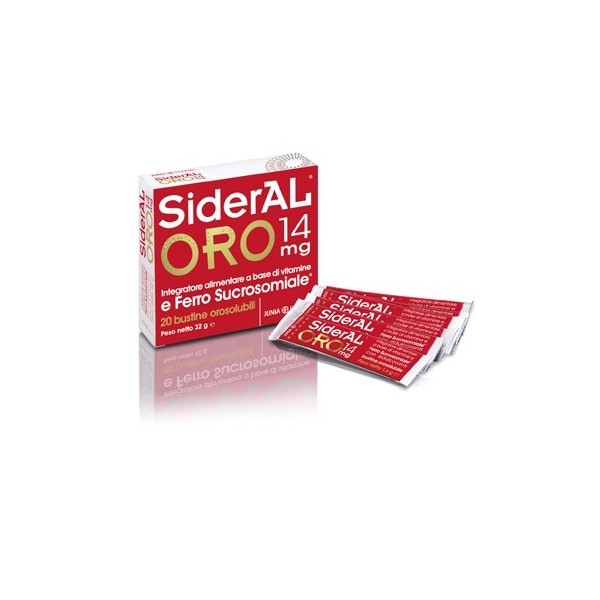 SIDERAL ORO 20 BUSTINE 14 MG