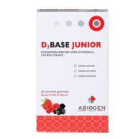 D BASE JUNIOR 30 CARAMELLE GOMMOSE FRUTTI DI BOSCO