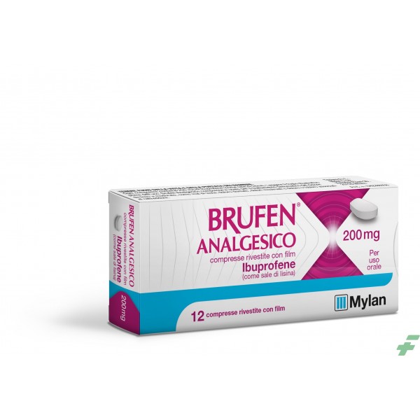 BRUFEN ANALGESICO 200 MG 12 COMPRESSE RIVESTITE CON FILM